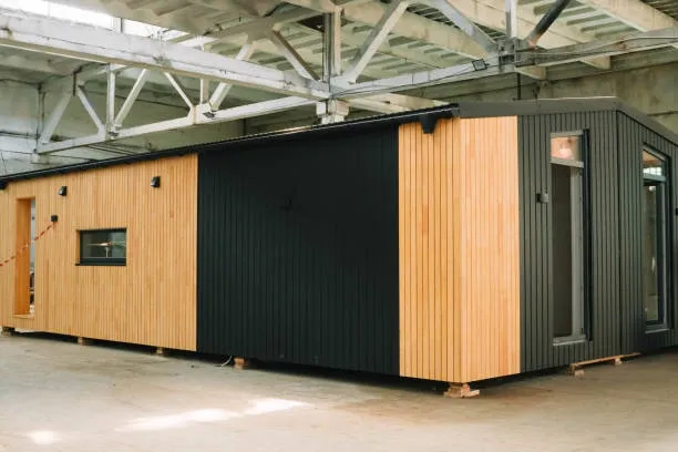 Modular home construction underway in Calgary