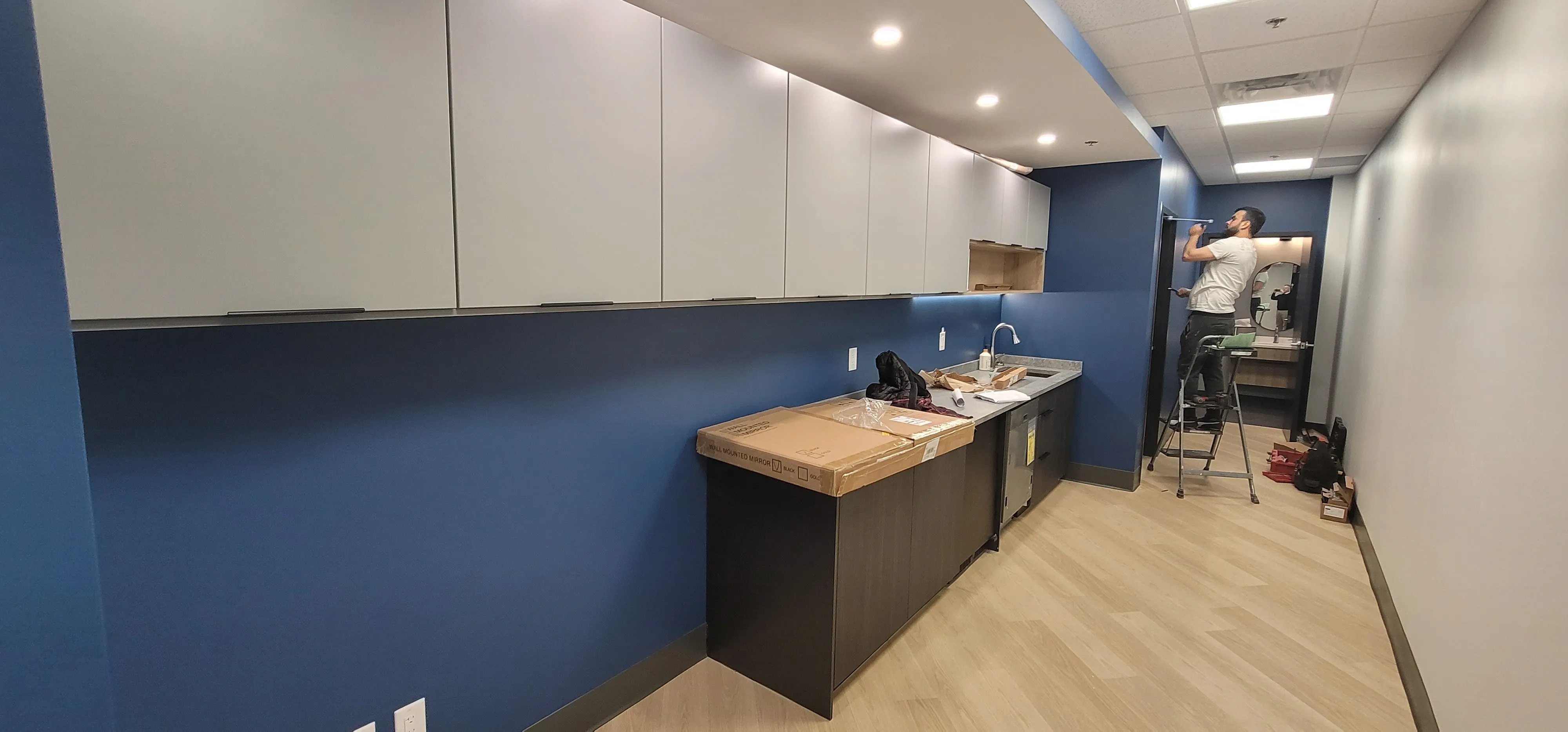 Commercial office interior